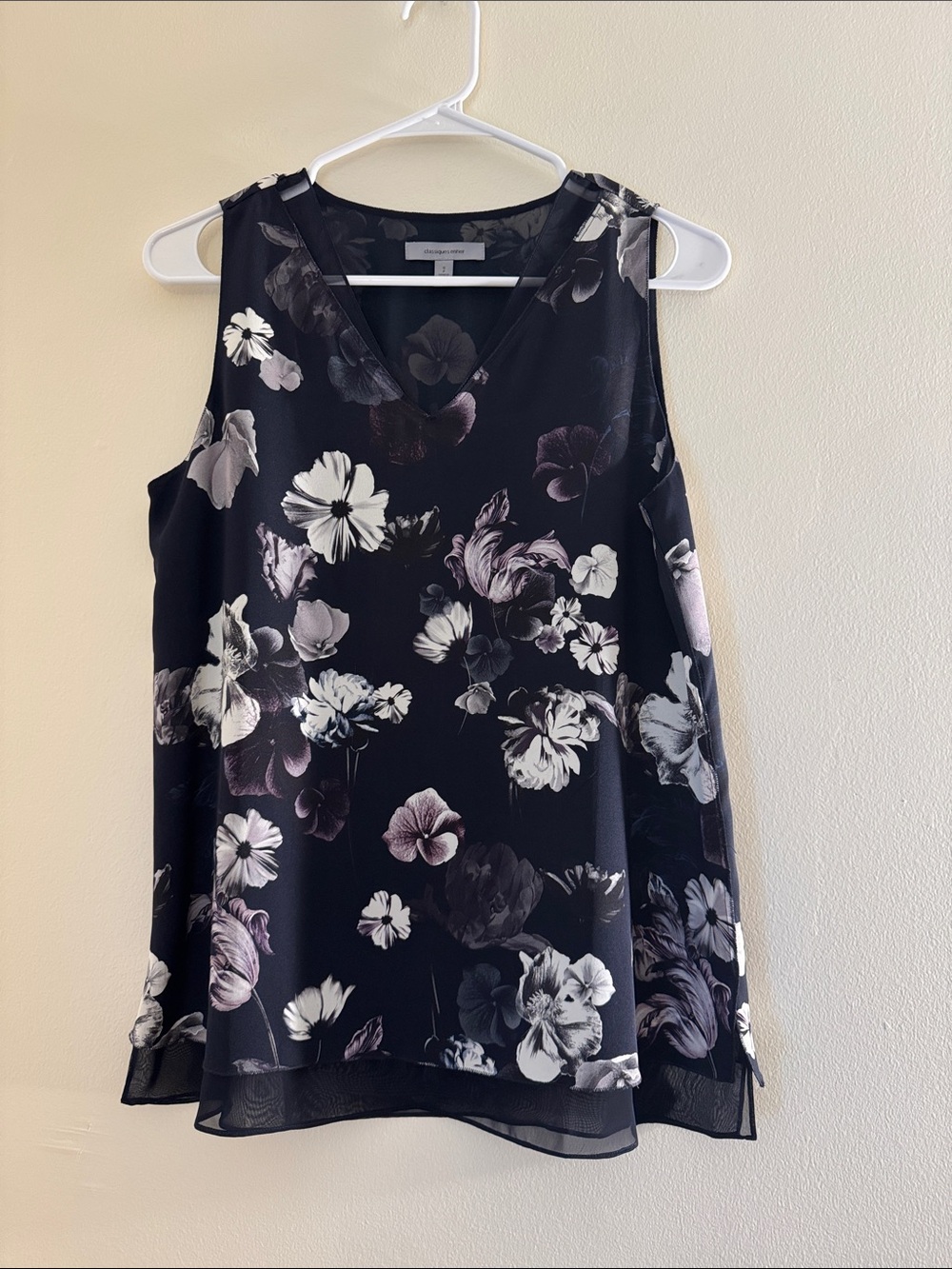 Classiques Entier Nordstrom Floral Silk Tank